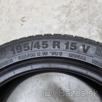 Letné pneumatiky 195/45 R15 BARUM DOT1318 - 5