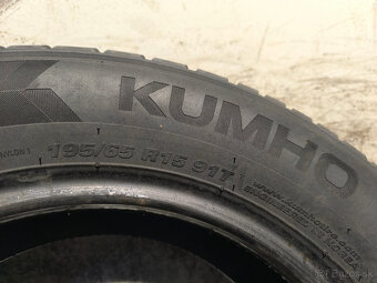 195/65 R15 Zimné pneumatiky Kumho Wintercraft 2 kusy - 5