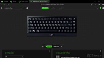 Predám Razer BlackWidow V3 Mini Hyperspeed - 5