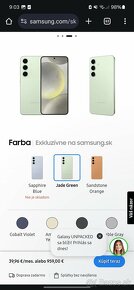 Samsung galaxy S24 256GB jade green - 5