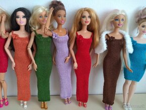 šaty pre rôzne bábiky barbie ken chelsea kelly stacie evi - 5