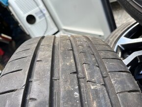 5x115 R17 Hliníkové disky(ako nové) DUNLOP letné pneu - 5