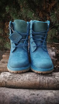 (nepouzivane - ojedinela farba) modre Timberland - 5