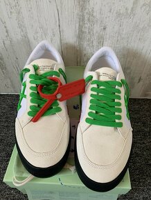Off-White Vulcanized Sneaker White Lime Green (42) - 5