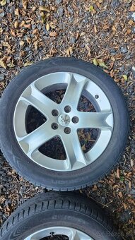 70. Sada letních kol 215/55 r17 Peugeot 5x108 - 5