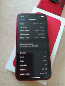 Iphone 13 mini 128 gb red - 5