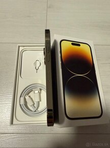 Darujem iPhone 14 pro 256gold - 5