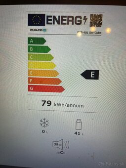 Predám chladničku Philco CUBE - 5