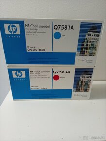 Original tonery HP Q7581 A, HP Q 7583 A - 5