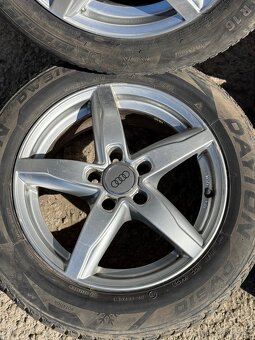 Predám elektrony 5x112 R16 Audi Stredová diera 66.6 - 5