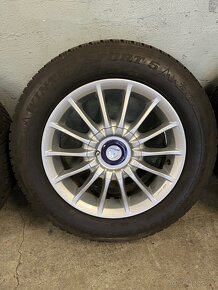 Mercedes zimné 195/65 r15, disky 15x6,5j, 5x112 - 5