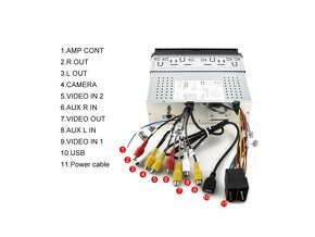 AUTO RADIO 1DIN VYSUVACI - 5