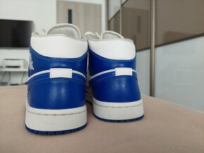 Tenisky Air Jordan 1 Mid Kentucky Blue vel. 41 - 5