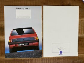 7x Peugeot 205 prospekt - 5