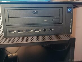 PC DELL OPTIPLEX 790 + monitor FUJITSU E19-5 - 5