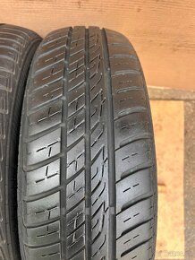 Letné pneumatiky 165/70 R14 Barum dva kusy - 5