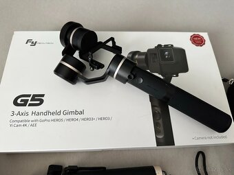 Akčná kamera Xiaomi Yi 4K Plus & Feyiu G5 stabilizátor - 5