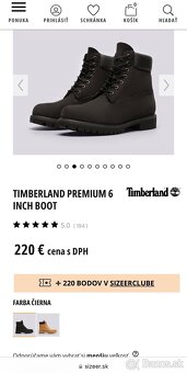 Timberland veľ, 49 - 6 Inch Premium - 5