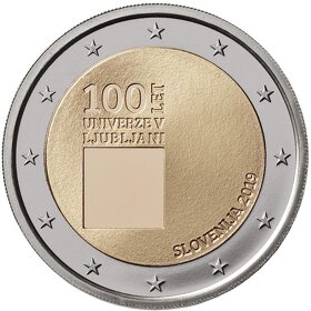 Euromince - pamatne dvojeurove mince SLOVINSKO - 5