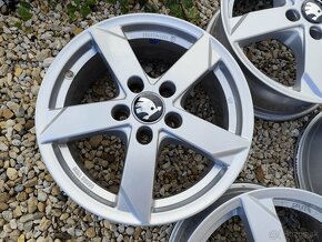 5x112 r16 hliníkové disky Škoda, Volkswagen, Seat - 5