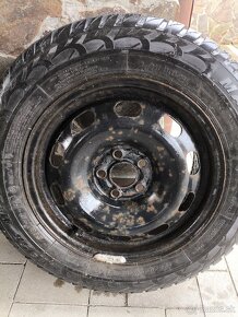 Predám staré zimné pneumatiky 195/65 R15 91H 5x100 - 5