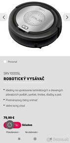 Robotický vysávač Sencor RV 1000SL - 5