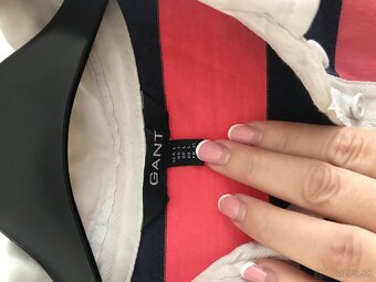 GANT originál damske pasikave tricko M/L - 5