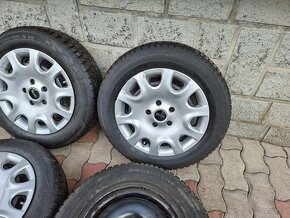 Plechové Disky+Zimné Pneu 175/65 R15 MINI 5x112 - 5