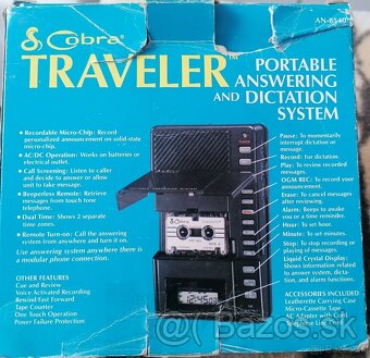 Telefónny záznamník Cobra TRAVELER AN-8540 - 5