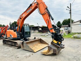 Pásové rypadlo DOOSAN DX 140 LCR-5, špičkový stav, rototilt - 5