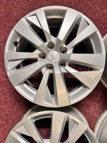 5x108 R17 Orig. alu disky Peugeot 3008 - 5008 / ET 42 - 5