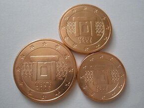 1,2,5 eurocenty ,euromince,euro,€ centy - UNC. - 5