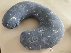 CHICCO Vankúš na dojčenie Boppy - Denim Animals - 5