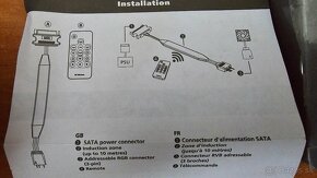 rgb kontroler Akasa ovládač Vegas Remote Control Mate, 3-Pin - 5