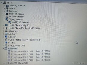 predám Hp elitebook 2540p ,Intel core i7 ,4gb ram ,Windows 7 - 5