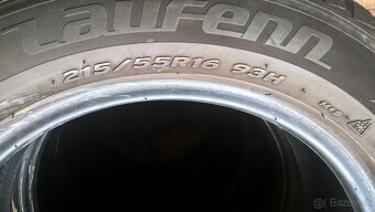 4 ks ZIMNÉ 215/55 R16 93H LAUFEN cca 6-7mm LEN 149,99 €/sada - 5