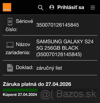 Samsung Galaxy S24 5G 8GB/256GB, cierny,zaruka - 5