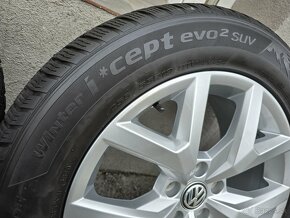 Zimné kolesa VW Amarok 5x120 r19 255/55 r19 - 5