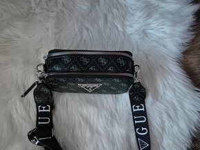 kabelka guess crossbody čierna - 5