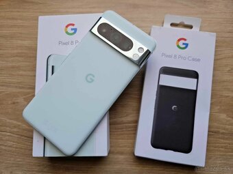 Google Pixel 8 Pro, 12GB / 128GB, Mint, top stav,kryt,zaruka - 5