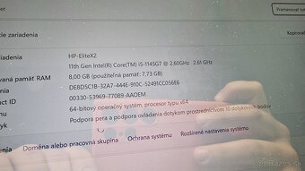 HP Elite X2 - notebook a tablet v jednom - aj vymením - 5
