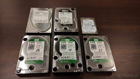 SATA disky (WD Green/Black, Toshiba) - 5