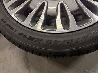 Predám R19 kolesá na W222 S aj s letnými pneu Pirelli - 5