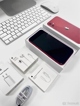 iPhone 11 Red BATERIE 100% TOP - 5