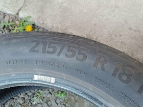 Letné pneumatiky 215/55 R18 Continental - 5