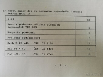 Predám komplet podvozok na haki lešenie.Kupované originál s - 5