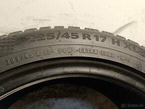 225/45 R17 Zimné pneumatiky Continental 2 kusy - 5