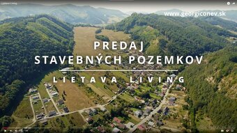 13 stavebných pozemkov na RD v časti Lietava - Majer - 5