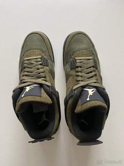 Air Jordan 4 retro IV craft olive green - 5