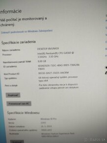 PC Lenovo, Intel G4560, 8GB RAM, 128GB SSD - 5